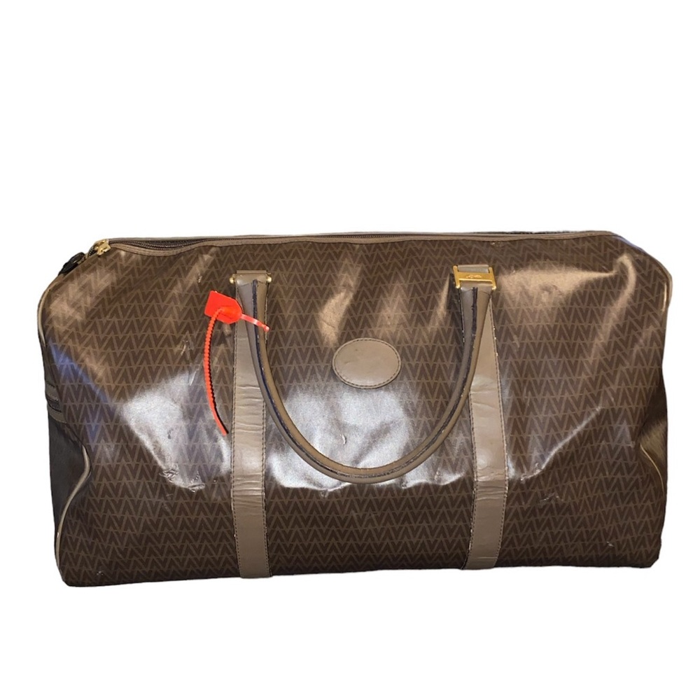 MARIO VALENTINO V Travel Boston Hand Bag PVC Leather